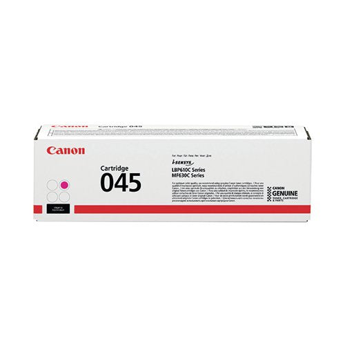 CANON 045M TONER CARTRIDGE MAGENTA 1240C002