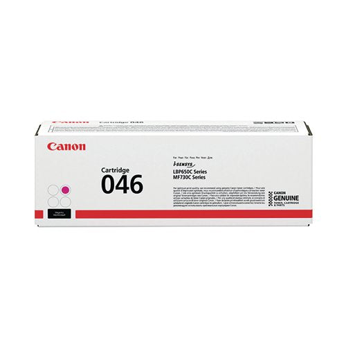 CANON 046M TONER CARTRIDGE MAGENTA 1248C002