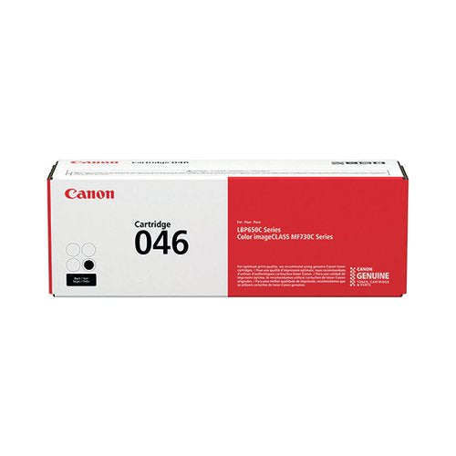 CANON 046BK TONER CARTRIDGE BLACK 1250C002