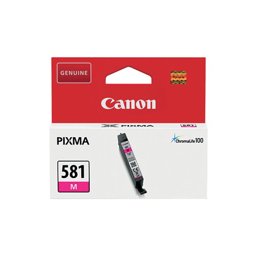 CANON CLI-581M INK CARTRIDGE MAGENTA 2104C001