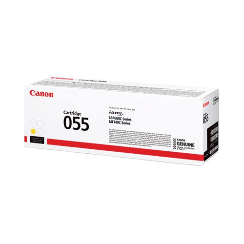 CANON 055Y TONER CARTRIDGE YELLOW 3013C002