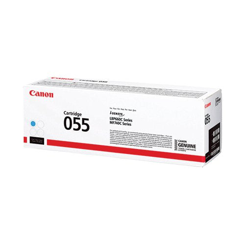 CANON 055C TONER CARTRIDGE CYAN 3015C002