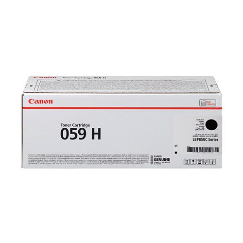 CANON 059H TONER CARTRIDGE HIGH YIELD BLACK 3627C001
