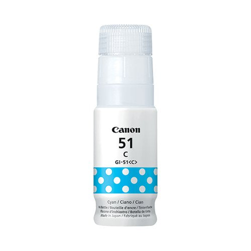 CANON GI-51C INK BOTTLE CYAN 4546C001