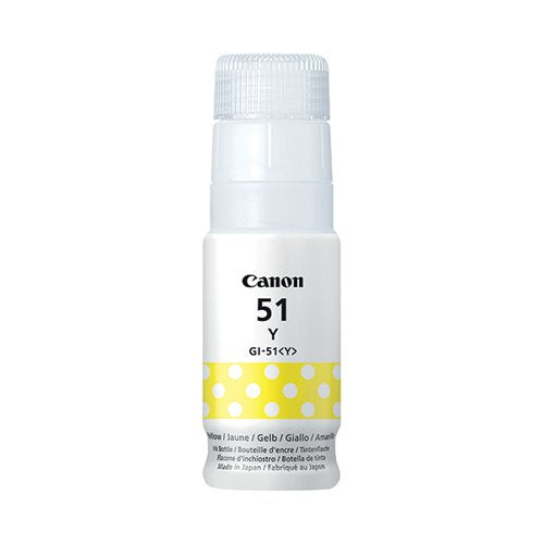 CANON GI-51Y INK BOTTLE YELLOW 4548C001