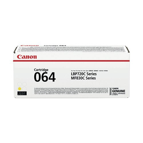CANON 064Y TONER CARTRIDGE YELLOW 4931C001