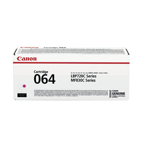 CANON 064M TONER CARTRIDGE MAGENTA 4933C001