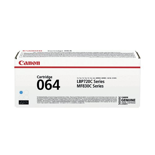 CANON 064C TONER CARTRIDGE CYAN 4935C001