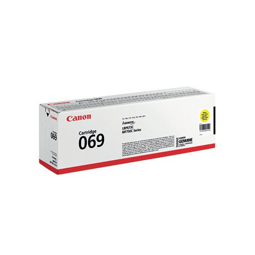 CANON 069Y TONER CARTRIDGE YELLOW 5091C002