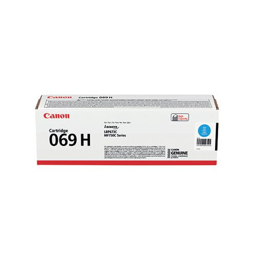 CANON 069H TONER CARTRIDGE HIGH YIELD CYAN 5097C002