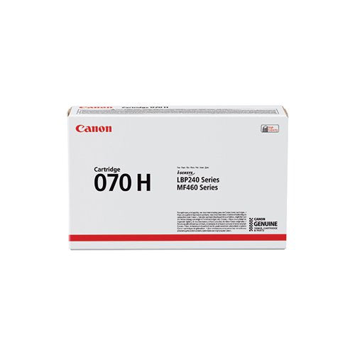 CANON 070H TONER CARTRIDGE HIGH YIELD BLACK 5640C002