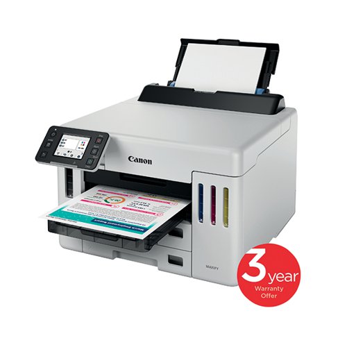 CANON MAXIFY GX5550 A4 WIRELESS COLOUR INKJET PRINTER 6179C0