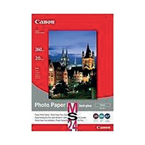 CANON SG-201 BUBBLE JET PAPER 8X10IN (PACK OF 20) 1686B018