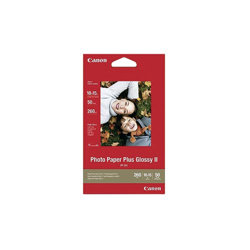 CANON GLOSSY PHOTO PAPER + 10X15CM 275GSM (PACK OF 50) PP-20