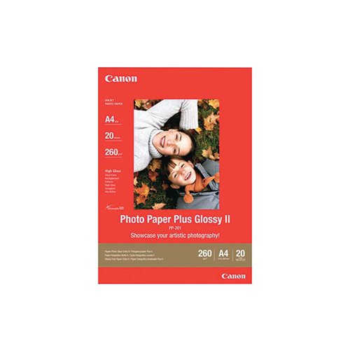 CANON PHOTO PAPER + GLOSSY 13X18CM (PACK OF 20) 2311B018
