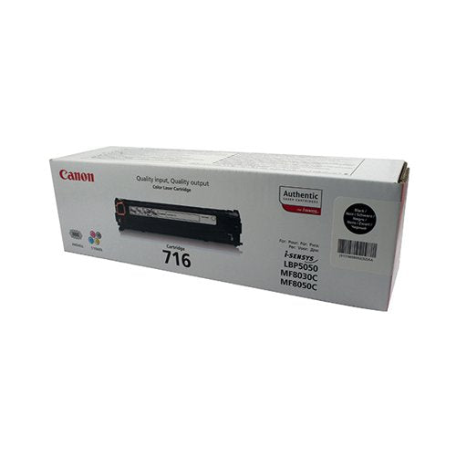 CANON 716BK TONER CARTRIDGE BLACK 1980B002