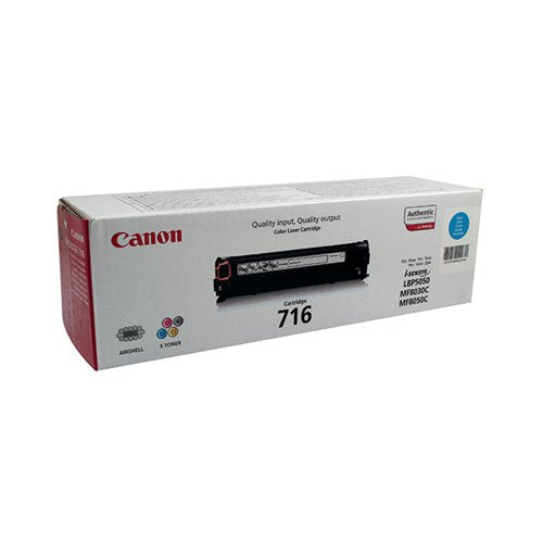CANON 716C TONER CARTRIDGE CYAN 1979B002
