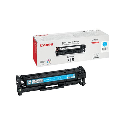 CANON 718C TONER CARTRIDGE CYAN 2661B002
