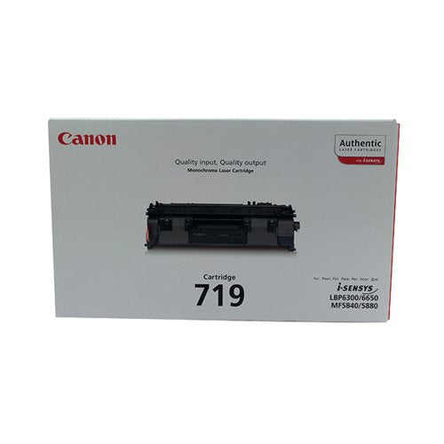 CANON 719 TONER CARTRIDGE BLACK 3479B002