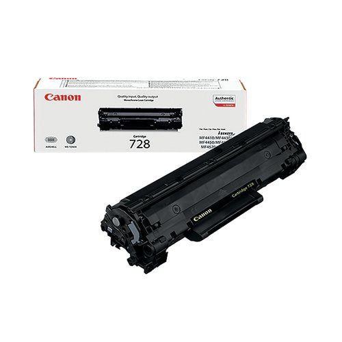 CANON 728 TONER CARTRIDGE BLACK 3500B002