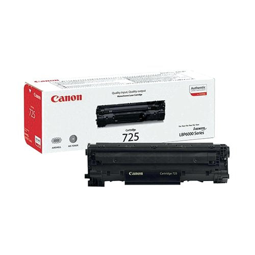 CANON 725 TONER CARTRIDGE BLACK 3484B002