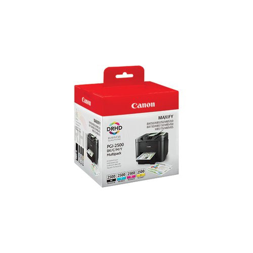 CANON PGI-2500 INK CARTRIDGES CMYK MULTIPACK 9290B006
