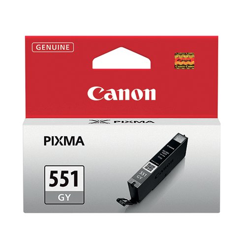 CANON CLI-551GY INK CARTRIDGE GREY 6512B001