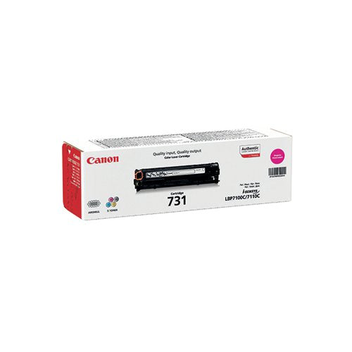 CANON 731M MAGENTA TONER CARTRIDGE 6270B002