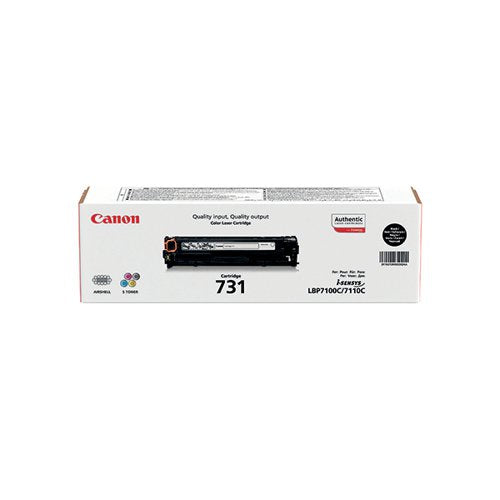 CANON 731BK TONER CARTRIDGE BLACK 6272B002