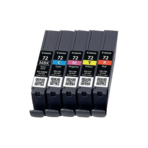 CANON PGI-72 INK CARTRIDGES PBK/GY/PM/PC/CO MULTIPACK 6403B0