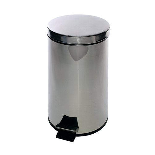STAINLESS STEEL PEDAL BIN 12 LITRE KCO568W12