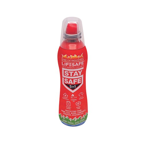 STAYSAFE 5IN1 FIRE EXTINGUISHER 200ML 0802006