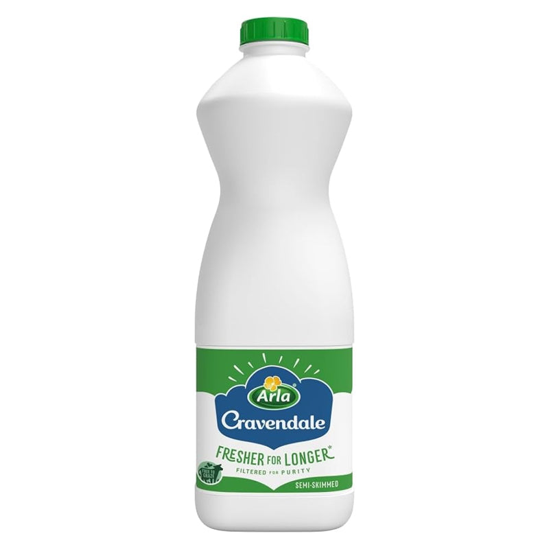 CRAVENDALE FILTERED FRESH SEMI SKIMMED (1 litre)