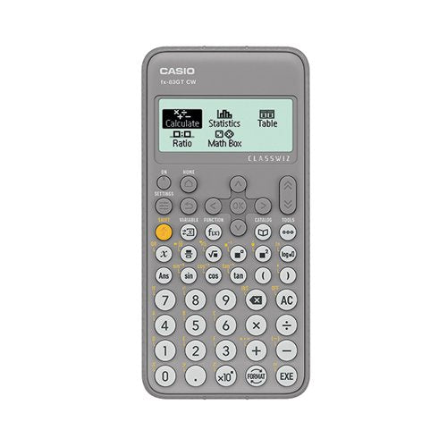 CASIO CLASSWIZ SCIENTIFIC CALCULATOR GREY FX-83GTCW-GY-W-UT