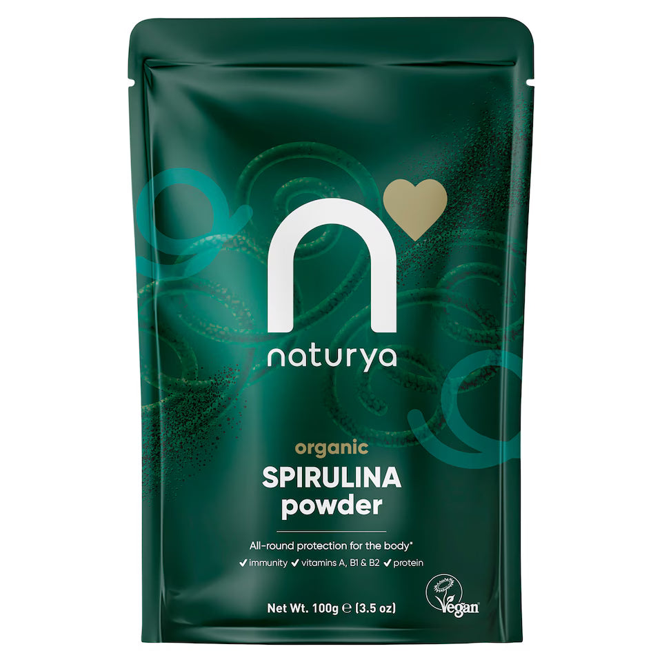 NATURYA ORGANIC SPIRULINA POWDER 100G