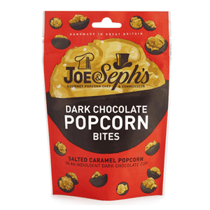 JOE & SEPH'S DARK CHOCOLATE & SALTED CARAMEL POPCORN BITES (63g) x 7