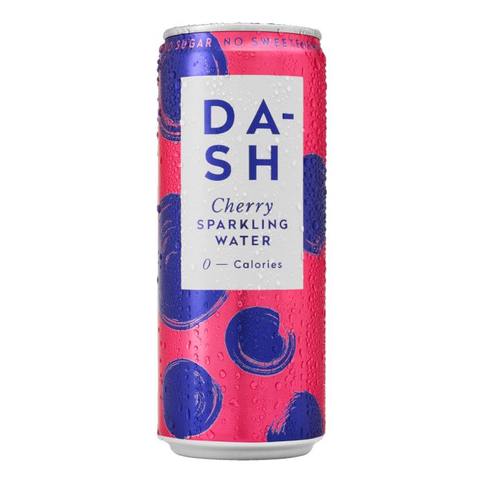 DASH WATER CHERRY CANS (330ml) x 12