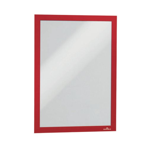 DURABLE INFOFRAME DURAFRAME SELF ADHESIVE FRAME A4 RED (PACK