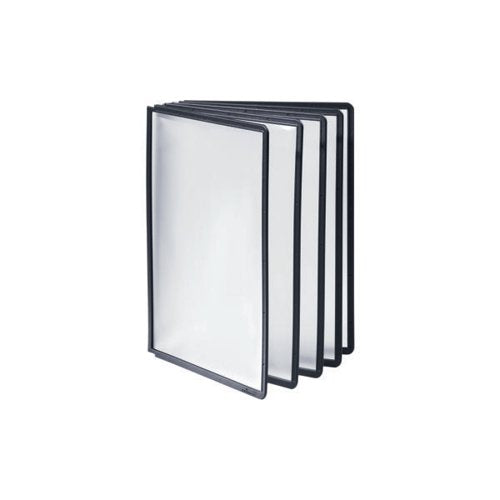 DURABLE SHERPA DISPLAY PANEL A4 BLACK (PACK OF 10) 5606/01