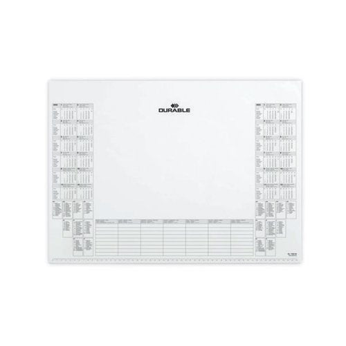 DURABLE CALENDAR REFILL PAD FOR DESK MAT 25 SHEETS 57X41CM 7