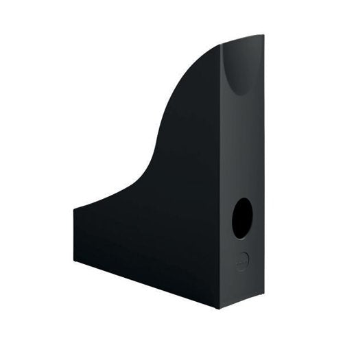 DURABLE ECO RECYCLED PLASTIC MAGAZINE RACK A4 BLACK 775701