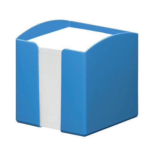 DURABLE ECO 800 SHEET NOTE BOX MEMO PAD CUBE BLUE 775806