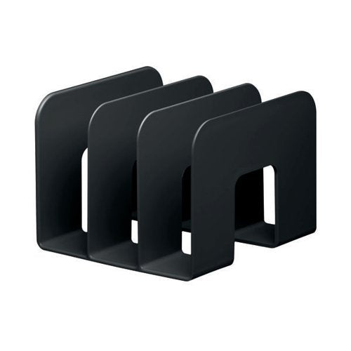 DURABLE ECO RECYCLED PLASTIC MAGAZINE STAND BLACK 776101