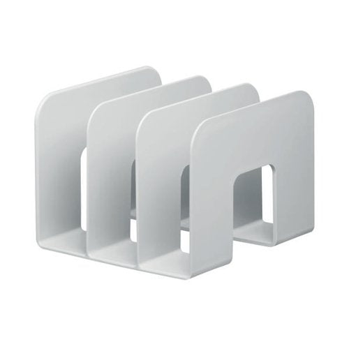 DURABLE ECO RECYCLED PLASTIC MAGAZINE STAND GREY 776110