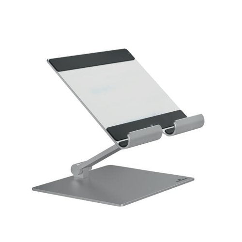 DURABLE PREMIUM ALUMINIUM FOLDABLE TABLET HOLDER RISE DESK S