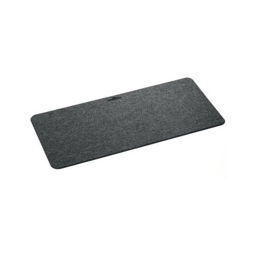 DURABLE PREMIUM SOFT FELT DESK MAT WITH FOLD OUT PHONE HOLDE
