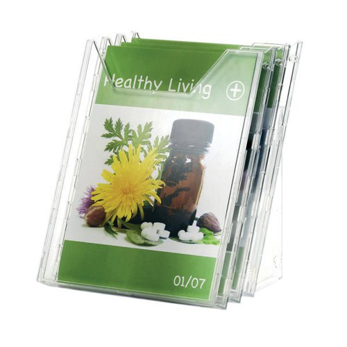 DURABLE COMBIBOXX LITERATURE HOLDER A4 PORTRAIT CLEAR 8580/1