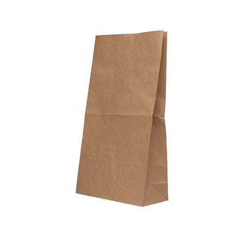 BROWN PAPER BAGS 215X90X385MM 6.5KG (PACK OF 125) 9430022