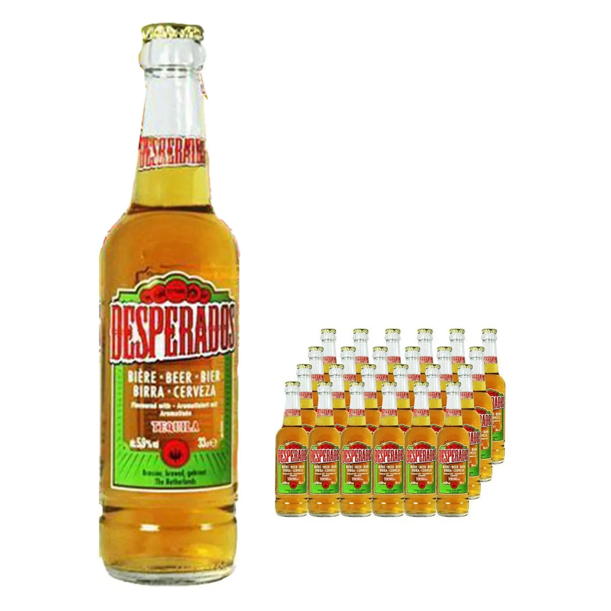 DESPERADO BEER BOTTLES (330ml) x 24