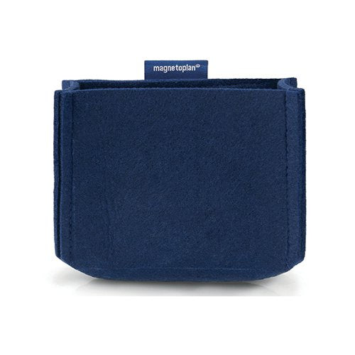 MAGNETOPLAN MAGNETOTRAY FELT PEN HOLDER MEDIUM BLUE 130X60X1